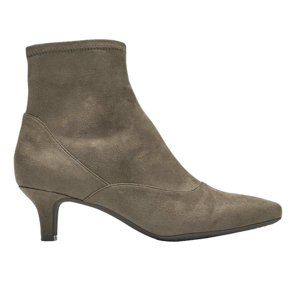 Booties Mulher Rockport Kimly Stretch Heels Escuro,Portugal BXZDQ-0126